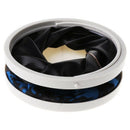Fishing Bucket Canvas Round Folding Portable 14cm Storage Camping Hiking Outdoor