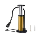 Bike Pump Mini Bike Floor Pump Foot Activated Bicycle Air Pump and Aluminum S8O2
