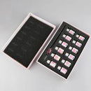 13Pcs/Set Bottled Dip Glass Pen Ink With Fountain Dip Writing Signature Pen Gift