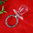 Artificial Crystal Pacifier Baby Nipple Wedding Event Baby Birthday Gifts