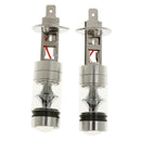 2PCS HIGH QUALITY H1 10000K 100W LED FOG LIGHT BULBS LAMP ICE BLUE