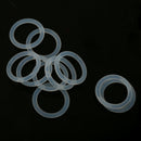 20x Silicone Baby Pacifier Holder Adapter O Ring Dummy Clips for Mixed