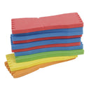 10pcs Fishing Rigid Foam Board for Line Winding Leader Organizer Storage