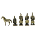 Terracotta Warriors and Horses of Qin Shihuang Decoration Metal Crafts S-1