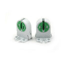 2pcs T5 Base Fluorescent & LED Tube Lamp Holder Socket Snap-In BX