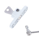 New Window Restrictor Safety Device Key Lock Child Safe 200mm Limit White