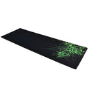 900x300mm Extended Gaming Large Mouse Pad XXL Big Size Desk Mat Black&Green ~S
