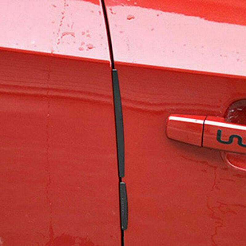 8pcs Car Door Edge Guards Trim Moldings Protection Strip Scratch Protector Set