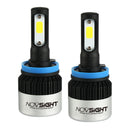 H11 Led Headlight Bulbs 72W Headlamp Conversion Kit Replacement 6500K White
