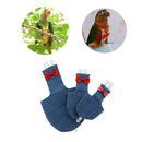 2 Pieces Fabric Bird FlightSuit, Thin and Light Diaper Nappy Adjustable