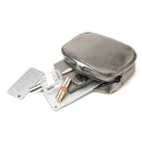 Shoulder Messenger Handbags Leather Women Chain Small Square Crossbody Bags