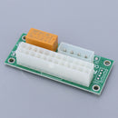 Power Supply 24Pin Sync Synchronous Starter -  Extender Cable Card /Module, Dual