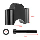 Universal Motorcycle ATV Handlebar Riser Adapter Aluminum 28mm(1-1/8") Black