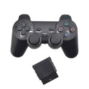 Wireless Gamepad Vibrator 2.4G Game Controller Joystick with Receiver for PS2