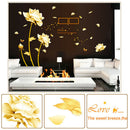 Removable Wall Stickers Home Decor Art  Mural Room DIY Paper Flower