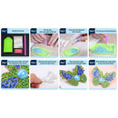 3pcs DIY Butterfly Full Drill Diamond Brooch Women Elegant Sweater Badges