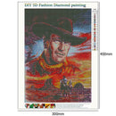 5D DIY Full Drill Diamond Painting Cowboy Cross Stitch Embroidery Wall Art