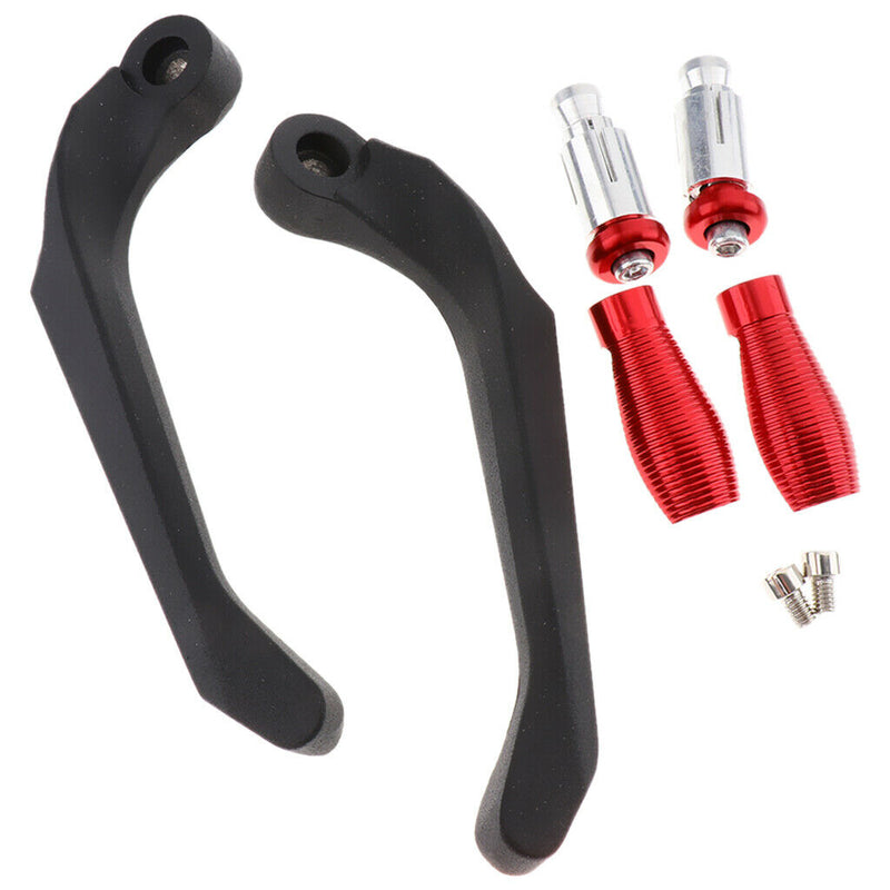 Motorcycle Telescopic Brake Clutch Levers for Yamaha R3 R25 YZF R1 R6 Red