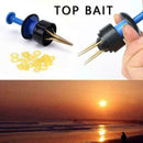 Fishing Tackle Tool Particle Clip Bait Earthworm Red Clip Live Hook Worm I2D6