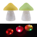 2x Solar Powered Mushroom LED Light Pathway Lamp Outdoor Garden Lights B+C