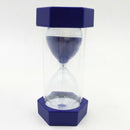 2 Pieces Plastic Sand Timer Five & Ten Minutes Hourglass Kitchen Tool