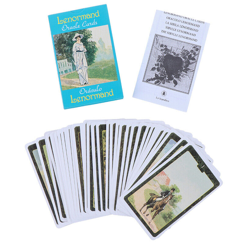 36Pcs/box Lenormand Oracle Cards English Version Board Game Tarot Deck CardS Ew