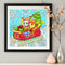 5D DIY Special Shaped Diamond Painting Sled Cross Stitch Mosaic Kits Decor