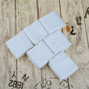 Novelty 6pcs White Square Cotton Face Hand Car Cloth Towel House Cleaning  JR
