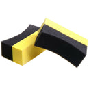 6Pc Tire Contour Dressing Applicator Pads Gloss Shine Color Polishing Wax SpSEAU