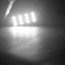 10x 6000K White 44mm 12-SMD Rigid Loop LED Dome Door Interior Light Bulb OZ