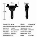 Bluetooth Car FM Transmitter MP3 Player Radio Adapter Charger Pc USB Kit x T7T1