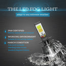 Dual Color 6000k White 3000K yellow H3 Car LED Fog Light for car truck suv S6Y4