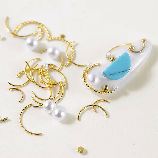 Charm Manicure Ornament Multi-size Sequins DIY Nails Art Decorations (MD06)