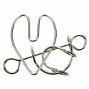 Heartbreak Wire Brain Teaser Metal Puzzle F3G9