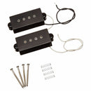 1set 4 String Noiseless Pickup Black for Precision P Bass Replacement R1R1
