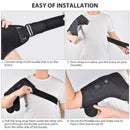 Electric Heat Therapy Adjustable Shoulder Brace Back Support Belt Dislocate