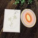 4Pcs/set Oval Metal Cutting Dies For DIY Scrapbooking Album Paper Cards S Gw