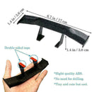 6.7" Mini Universal Spoiler Auto Car Tail Decoration Carbon Fi Wing J5D0 Sp G3O8