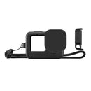 Silicone Cover for GoPro Hero9 Black w/ Lanyard Wrist Strap Lens Cover