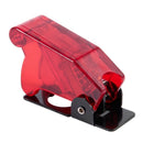 Plastic 12mm Toggle Switch Safety Cover Protector Cap Guard 5pcs Red M4W4
