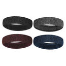 Men Women Sports Headband Gym Tennis Basketball Sweatband Hairband Black