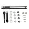 4mm Widen Axle Wheel Hub Set Counterweight for Axial SCX24 90081 1:24 RC Car