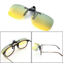 Polarized Clip On Driving Glasses Sunglasses Day Vision UV400 Lens Night Vision