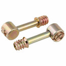 10PCS Furniture Fittings Connector Screws 4 in 1 Eccentric Hammer Screw M6