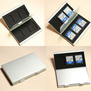 New 6 Slots Anti-Shock Aluminum Memory Card Micro SD TF Storage Case Box  Dxyc