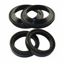 4pcs Black 41x54x11mm Motorcycle ATV Front Fork Damper Absorber Oil&Dus YYB