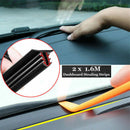 2X kit Car Push Seal Strip Dashboard Windshield Engine Noise Insulation U LRU