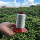 500 Meters Strong Bonded Nylon Tent Backpack Sewing Thread Cord, White