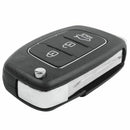 Flip Key Shell fit for HYUNDAI ix45 Santa Fe Remote Key Case Fob 3-Button B