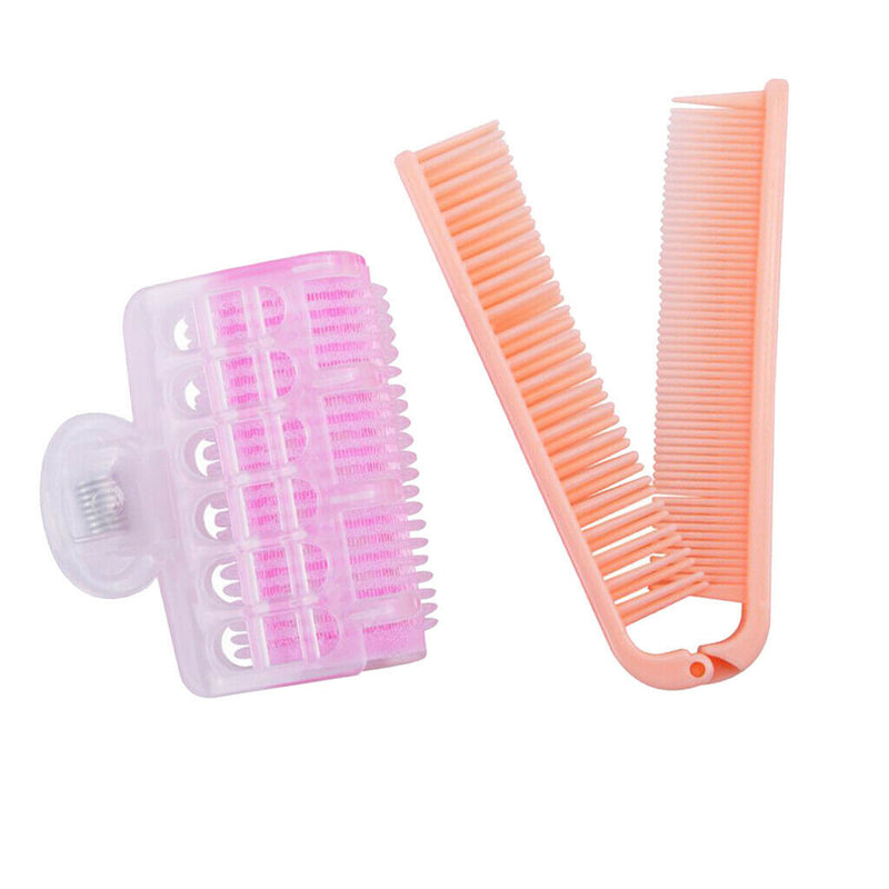 DIY Grip Cling Hair Makers Curler Bendy Twist Curls DIY Hair Rollers + Plastic
